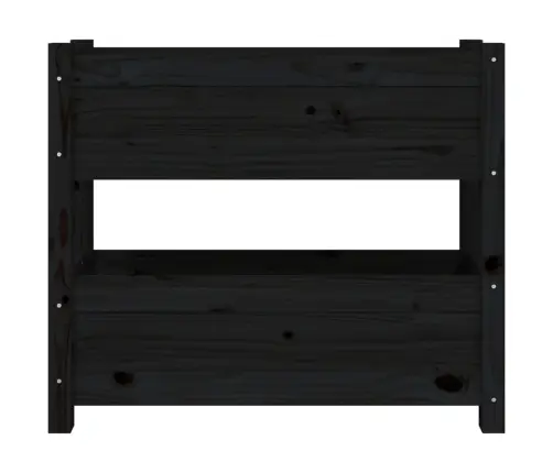 Taimekast, Must, 77 X 25 X 66 cm Männipuit
