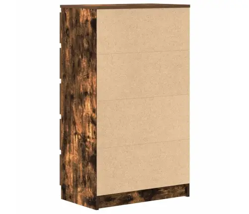 Spintelė Su Stalčiais, Dūminio Ąžuolo, 60X36X103cm Mediena