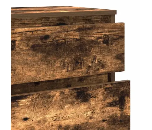 Spintelė Su Stalčiais, Dūminio Ąžuolo, 60X36X103cm Mediena