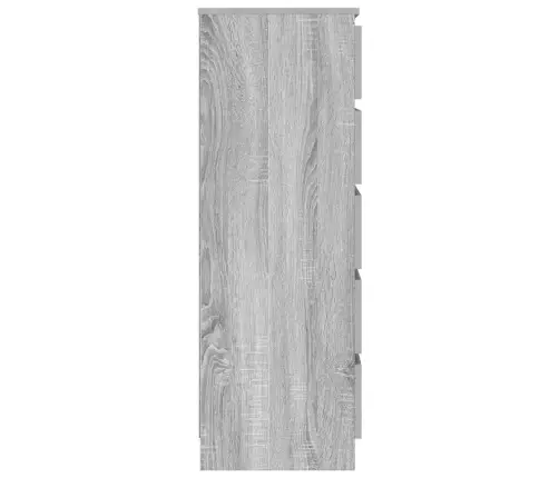 Kummut, Hall Sonoma Tamm, 60 X 36 X 103 cm Tehispuit