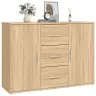 Kumode, 91X29,5X65 Cm, Inženierijas Koks, Ozolkoka Krāsa Vidaxl Kumode, 91X29,5X65 Cm, Inženierijas Koks, Ozolkoka Krāsa Vidaxl
