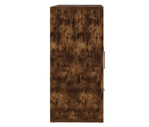 Šoninė Spintelė, Dūminio Ąžuolo, 91X29,5X65cm Apdirbta Mediena Šoninė Spintelė, Dūminio Ąžuolo, 91X29,5X65cm Apdirbta Mediena