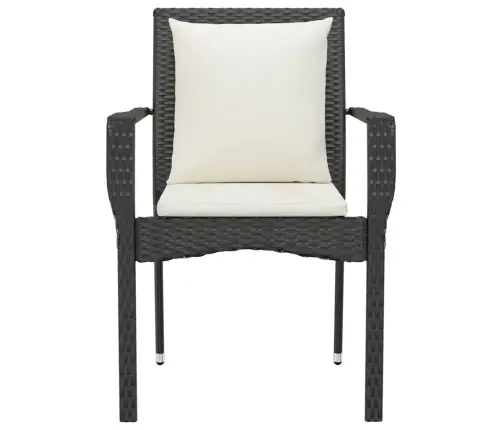 Aiatoolid Patjadega 4 Tk, Polürotang, Must