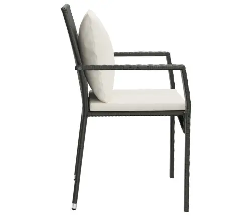 Aiatoolid Patjadega 4 Tk, Polürotang, Must