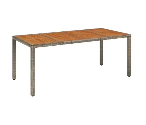 Aialaud Puidust Plaadiga, Hall, 190 X 90 X 75 cm Polürotang