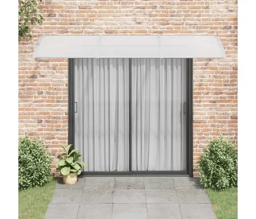 Durvju Nojume, Pelēka, 300X100 Cm, Polikarbonāts Vidaxl