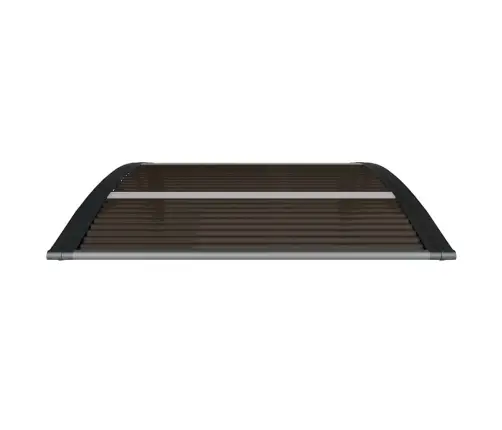 Durvju Nojume, Melna, 100X75 Cm, Polikarbonāts Vidaxl