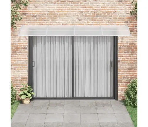 Ukse Varikatus, Hall Ja Läbipaistev, 350 X 75 cm Polükarbonaat