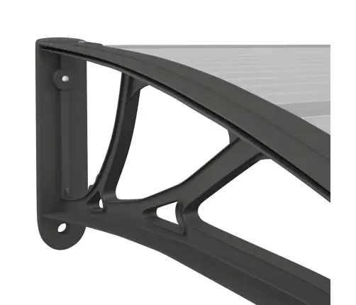 Stogelis Durims, Juodos Spalvos, 400X100cm Polikarbonatas