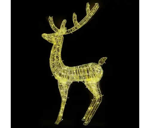 Kalėdinės Dekoracijos Elniai, 2Vnt., 180cm Akrilas, 250 Led Kalėdinės Dekoracijos Elniai, 2Vnt., 180cm Akrilas, 250 Led