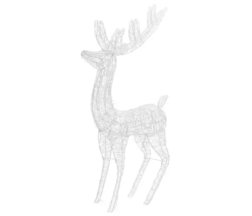 Kalėdinės Dekoracijos Elniai, 3Vnt., 180cm Akrilas, 250 Led