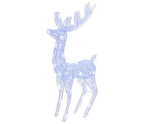 Ziemeļbriežu Dekorācijas, 3 Gab., 250 Led, 180 Cm, Akrils, Xxl Vidaxl