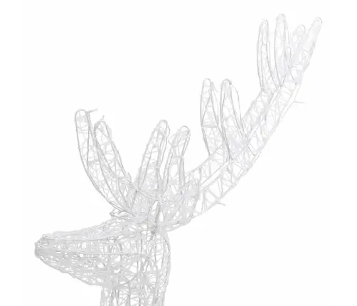 Ziemeļbriežu Dekorācijas, 3 Gab., 250 Led, 180 Cm, Akrils, Xxl Vidaxl