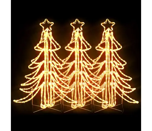 Led Ziemassvētku Egles Figūras, 3 Gab., Baltas, 87X87X93 Cm Vidaxl Led Ziemassvētku Egles Figūras, 3 Gab., Baltas, 87X87X93 Cm Vidaxl