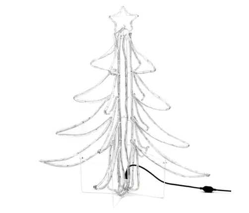 Led Ziemassvētku Egles Figūras, 3 Gab., Baltas, 87X87X93 Cm Vidaxl Led Ziemassvētku Egles Figūras, 3 Gab., Baltas, 87X87X93 Cm Vidaxl