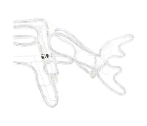 Ziemeļbriežu Figūras, 3 Gab., Vēsi Baltas, 73X31X45 Cm Vidaxl