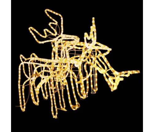 3 Tk Põhjapõdra Figuuride Komplekt, Soe Valge