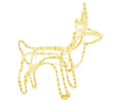 3 Tk Põhjapõdra Figuuride Komplekt, Soe Valge