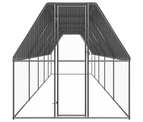 Õue Kanapuur, 2 X 10 X 2 M, Tsingitud Teras