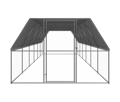 Vistu Būris, 3X12X2 M, Cinkots Tērauds Vidaxl Vistu Būris, 3X12X2 M, Cinkots Tērauds Vidaxl