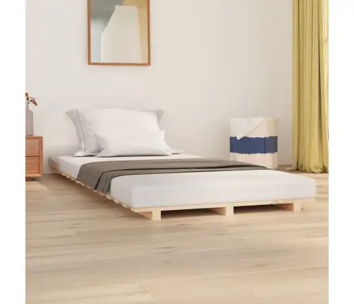 Gultas Rāmis, 90X200 Cm, Priedes Masīvkoks Vidaxl Gultas Rāmis, 90X200 Cm, Priedes Masīvkoks Vidaxl