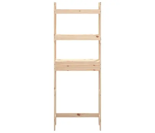 Tualetes Plaukts, 63X26X171 Cm, Priedes Masīvkoks Vidaxl