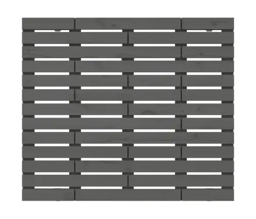 Seinale Kinnitatav Voodipeats, Hall, 106X3X91,5 cm Männipuit