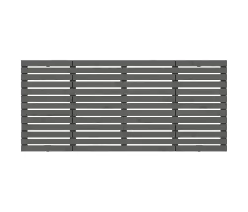 Sienas Galvgalis, 206X3X91,5 Cm, Priedes Masīvkoks Vidaxl