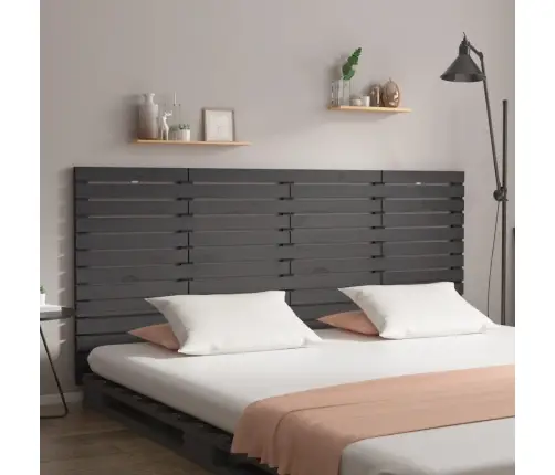 Sienas Galvgalis, 206X3X91,5 Cm, Priedes Masīvkoks Vidaxl