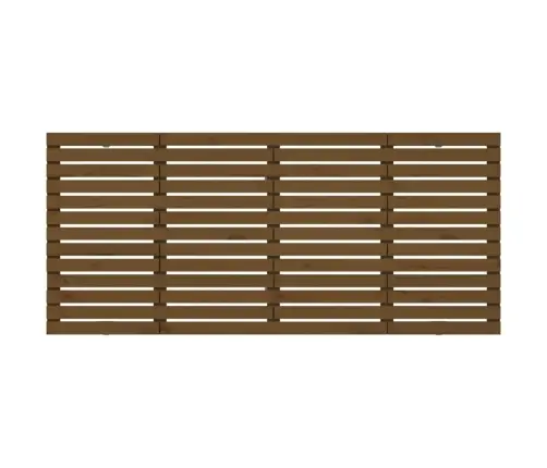 Sieninis Galvūgalis, Medaus Rudas, 206X3X91,5cm Pušies Masyvas Sieninis Galvūgalis, Medaus Rudas, 206X3X91,5cm Pušies Masyvas