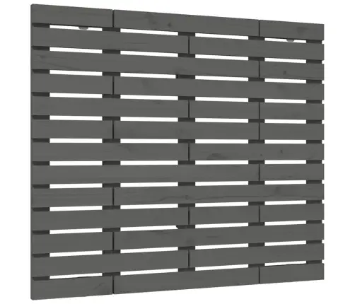 Sienas Galvgalis, 126X3X91,5 Cm, Priedes Masīvkoks Vidaxl