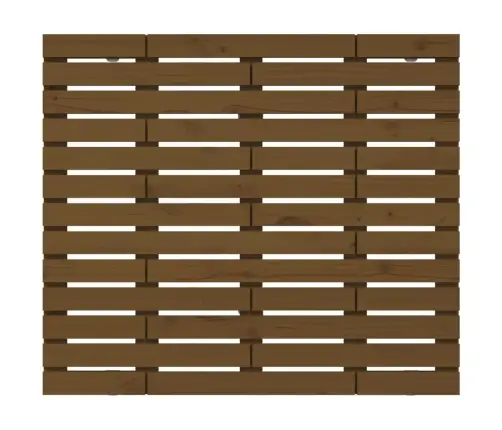 Seinale Kinnitatav Voodipeats, Meepruun, 126X3X91,5 Cm