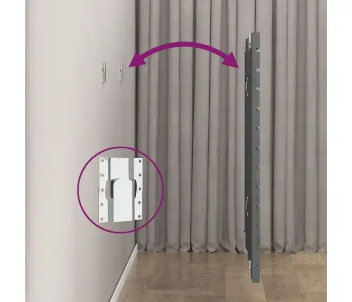 Sienas Galvgalis, 146X3X91,5 Cm, Priedes Masīvkoks Vidaxl