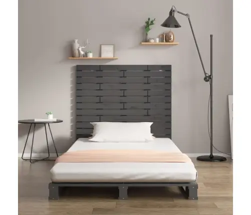 Seinale Kinnitatav Voodipeats, Hall, 141X3X91,5 cm Männipuit