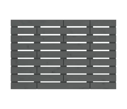 Sienas Galvgalis, 106X3X63 Cm, Priedes Masīvkoks Vidaxl