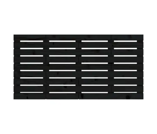 Seinale Kinnitatav Voodipeats, Must, 126X3X63 cm Männipuit