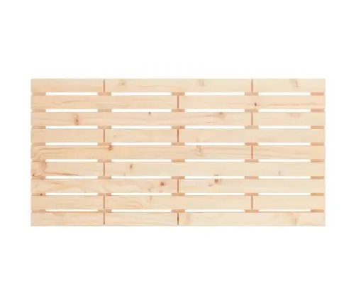 Sienas Galvgalis, 146X3X63 Cm, Priedes Masīvkoks Vidaxl