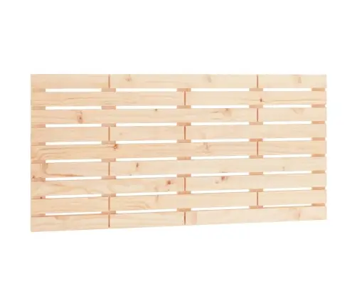 Sienas Galvgalis, 156X3X63 Cm, Priedes Masīvkoks Vidaxl