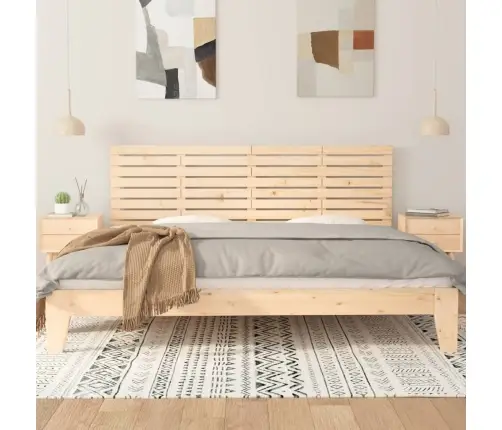 Sienas Galvgalis, 166X3X63 Cm, Priedes Masīvkoks Vidaxl Sienas Galvgalis, 166X3X63 Cm, Priedes Masīvkoks Vidaxl