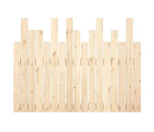 Sienas Galvgalis, 108X3X80 Cm, Priedes Masīvkoks Vidaxl