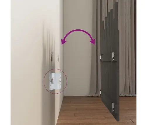 Sienas Galvgalis, 108X3X80 Cm, Priedes Masīvkoks Vidaxl