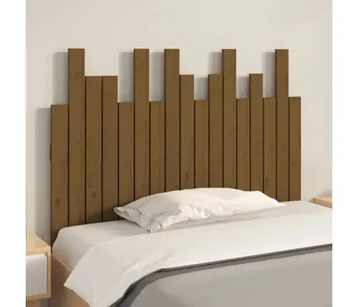 Seinale Kinnitatav Voodipeats, Meepruun, 108X3X80 cm Männipuit