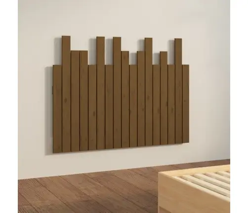 Seinale Kinnitatav Voodipeats, Meepruun, 108X3X80 cm Männipuit