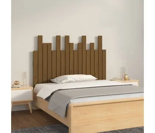 Seinale Kinnitatav Voodipeats, Meepruun, 108X3X80 cm Männipuit