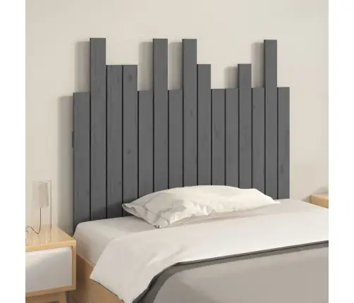 Sienas Galvgalis, 95,5X3X80 Cm, Priedes Masīvkoks Vidaxl