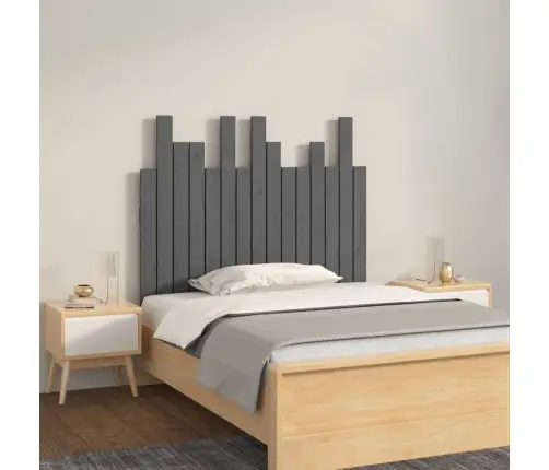 Sienas Galvgalis, 95,5X3X80 Cm, Priedes Masīvkoks Vidaxl