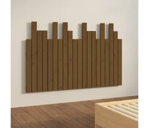 Seinale Kinnitatav Voodipeats, Meepruun, 127,5X3X80Cm Männipuit