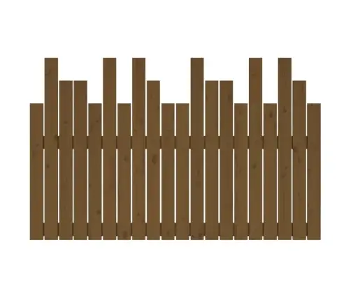 Seinale Kinnitatav Voodipeats, Meepruun, 127,5X3X80Cm Männipuit