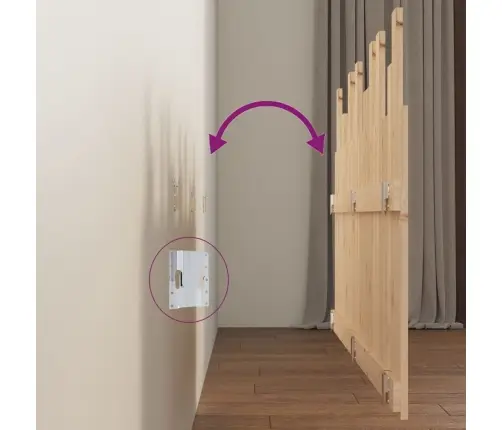 Seinale Kinnitatav Voodipeats, 146,5X3X80 cm Männipuit