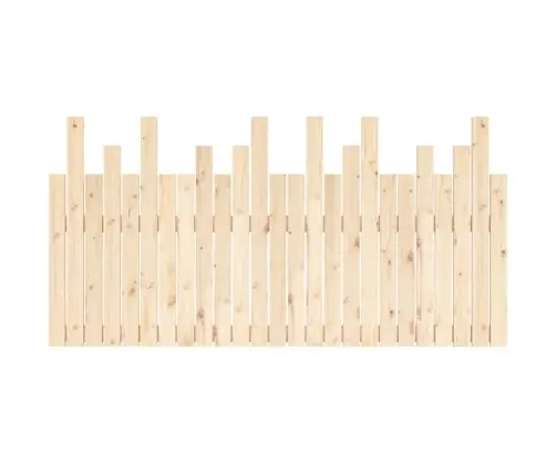 Sienas Galvgalis, 159,5X3X80 Cm, Priedes Masīvkoks Vidaxl